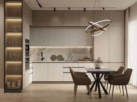 Современный ремонт в двухкомнатной квартире 72 м² с грамотной планировкой