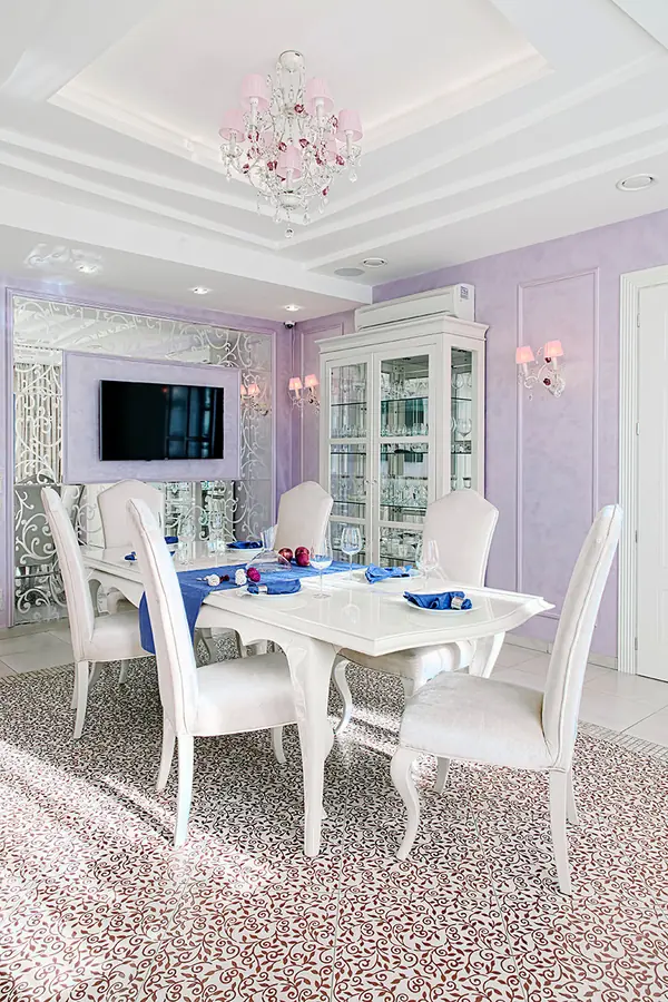 Интерьер коттеджа в стиле Фьюжн в Подмосковье