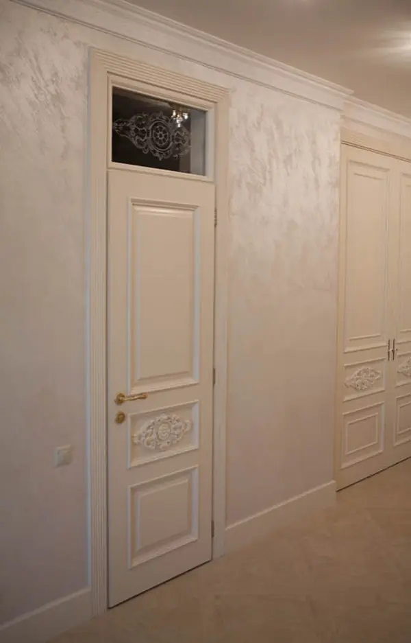 Классический Интерьер квартиры в бежевых тонах (120 кв м)