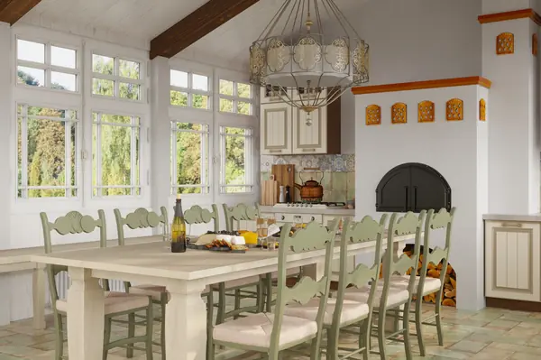 Летняя кухня на приусадебном участке