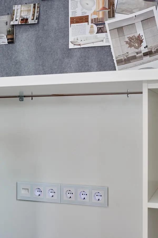 Werkel в новом проекте Рыкова Анастасия (Гостиная в стиле глокал)