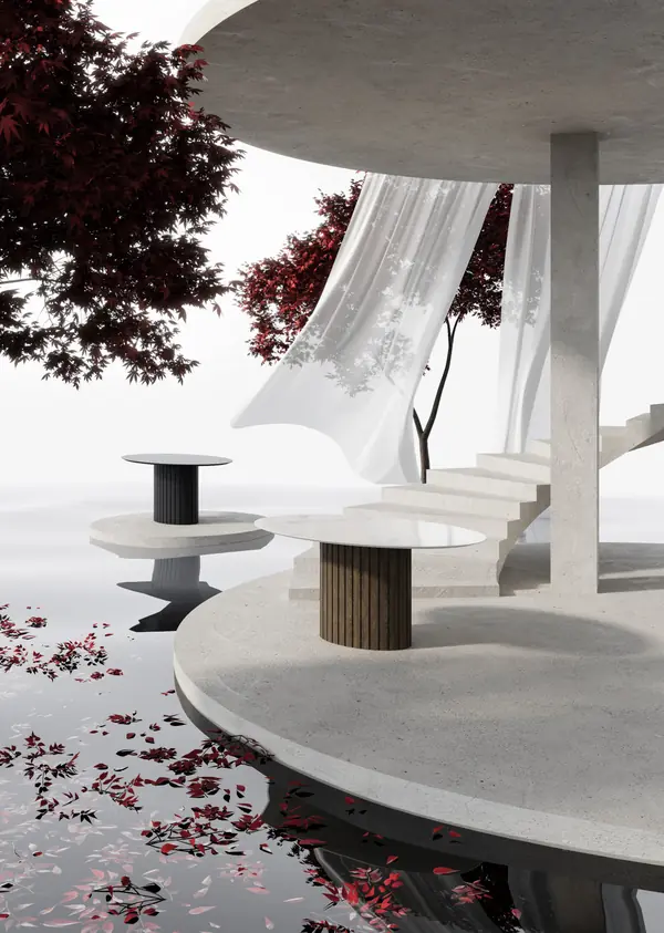 Стол овальный Бейд