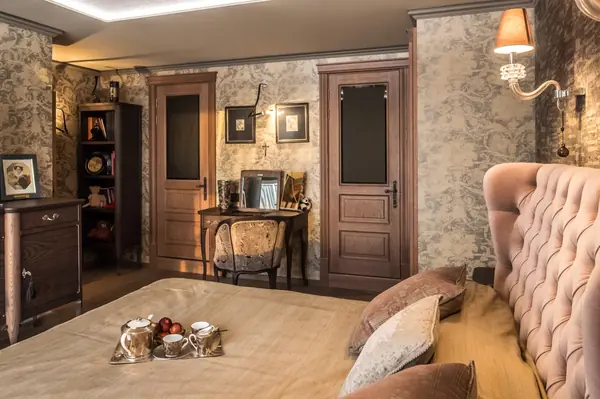 Пентхаус с видом на закат.