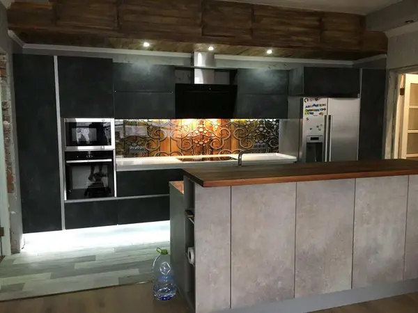 Кухня в стиле лофт