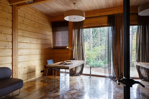 Загородный дом в Рощино. Фотографии.