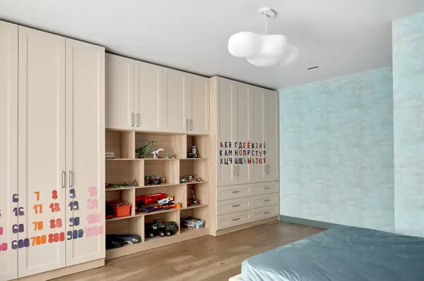 Квартира в пастельных оттенках