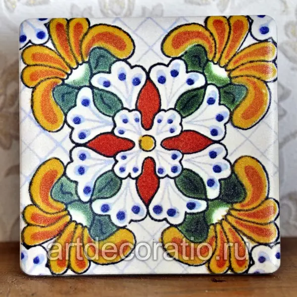 Майолика (фотопечать на плитке 100х100 мм)