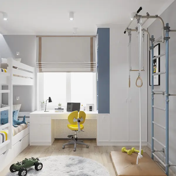 Дизайн-проект квартиры, площадью 72,87 м2