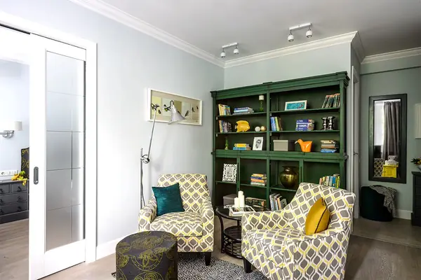 Наши пуфы в интерьере 2