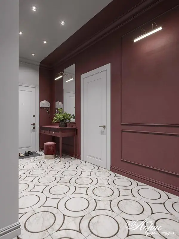 Дизайн интерьера евродвушки (ул.Ефимова)