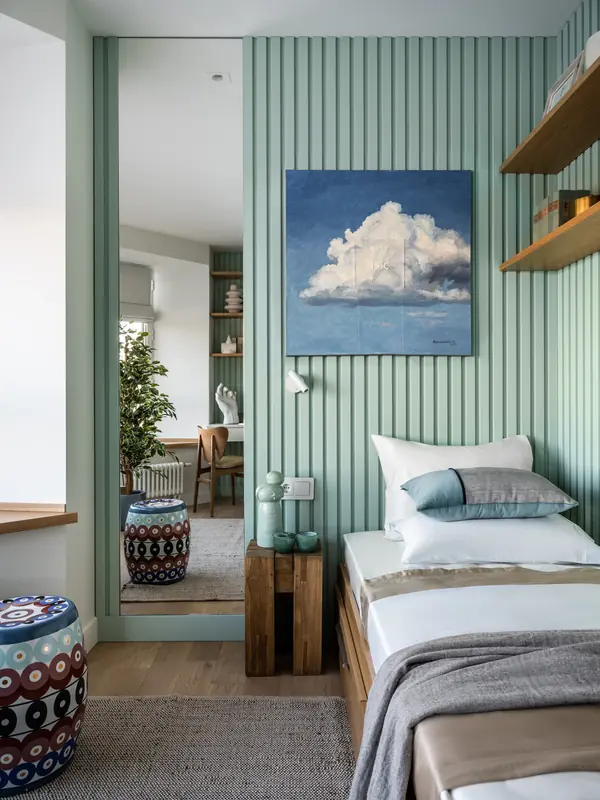 Квартира для семьи из трех человек на 45 кв.м.