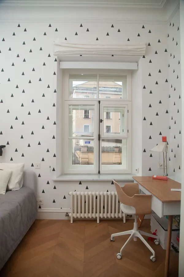 Квартира с историческими окнами и двери