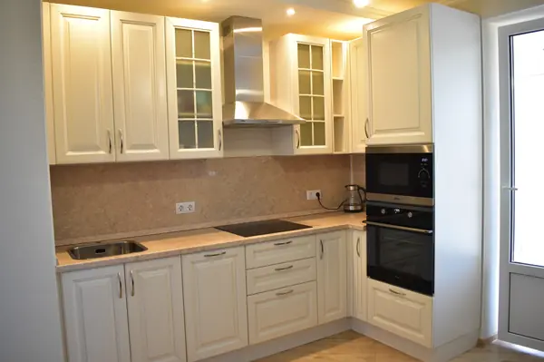 Кухня из массива бука, модель ЭКО