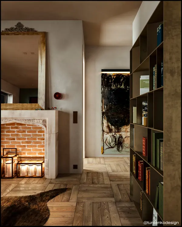 Эклектичный дизайн квартиры 100 м2 в ЖК "Павелецкая сити"