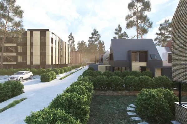 ПРОЕКТ СОВРЕМЕННОГО МАЛОЭТАЖНОГО ЖИЛОГО КВАРТАЛА