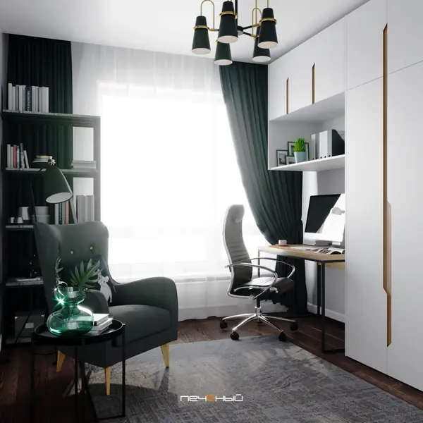 Мужская квартира с отделкой от застройщика