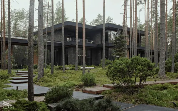 Премиальный архитектурный проект резиденции в Репино