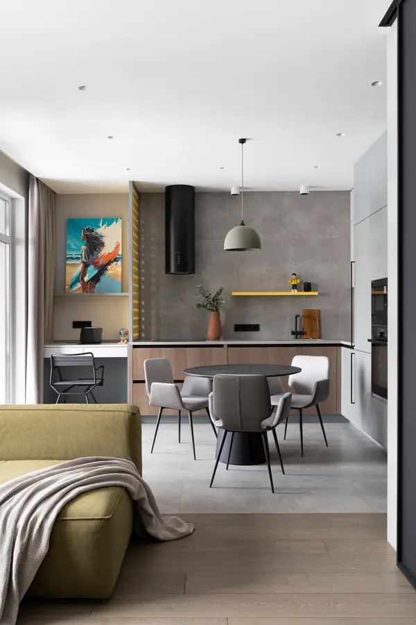 Квартира ЗИЛ. Дизайнер Павел и Светлана Алексеевы