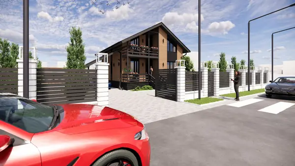 Дом из профильного бруса