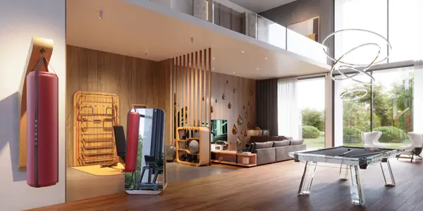 Дизайнерский стол для бильярда ручной работы