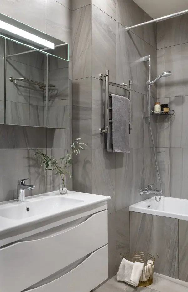 Московская квартира 42м² в нейтральных тонах