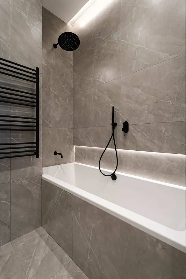 Серый минимализм | 58 кв.м.