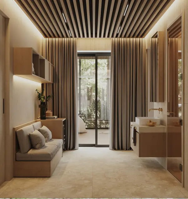 Дизайн интерьера дома в кп Урман— 174 м²