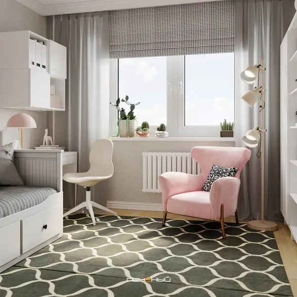 Двухкомнатная современная, уютная квартира