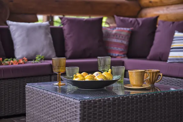 Загородный дом с экзотическим вкусом