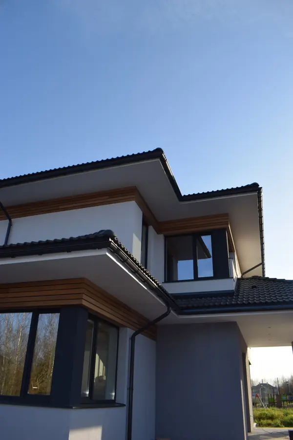 Юкки фасад коттедж