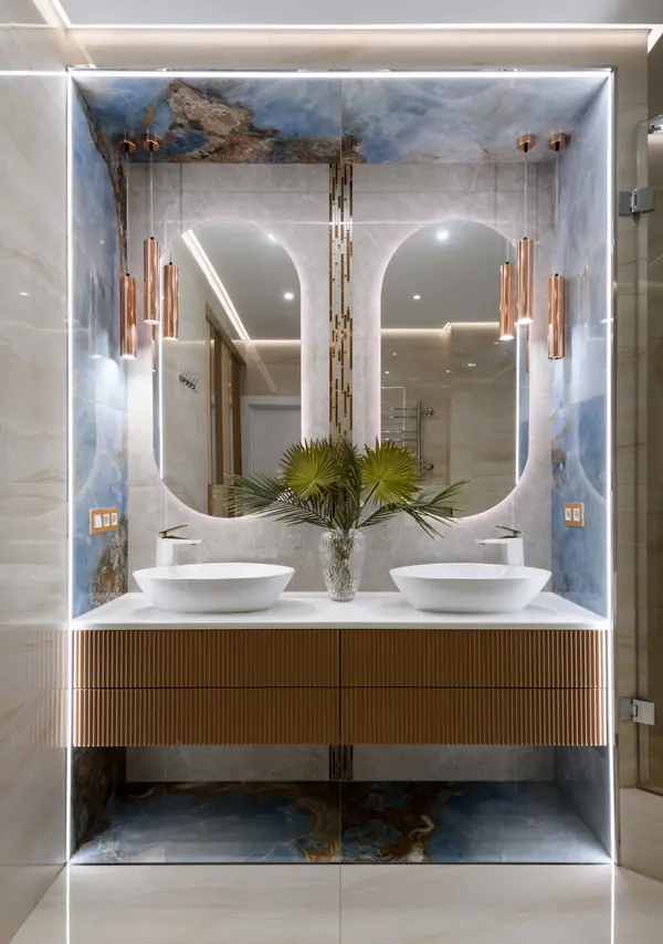 2022г. Фото квартиры 108 м2 в ЖК "Оазис"