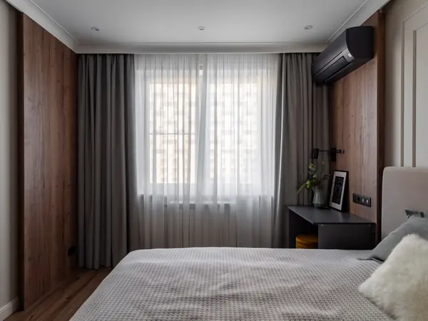 Спальная для молодой пары в ЖК Лучи