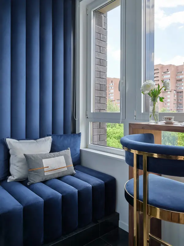 Гостиная в ЖК Наследие