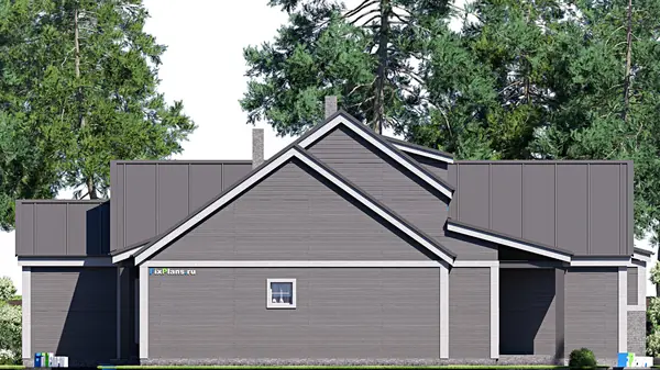 Проект одноэтажного дома 21х19м S255м2 F-17081