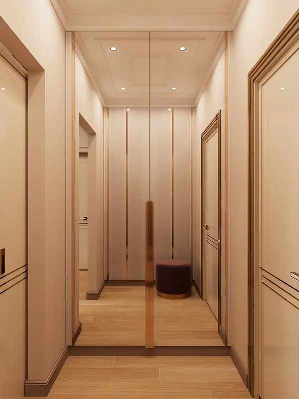 ДИЗАЙН ИНТЕРЬЕРА КВАРТИРЫ В ЖК РУМЯНЦЕВО-ПАРК, 105 КВ.М.