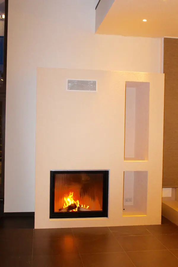 Топка EdilKamin (Италия) модель Cristal 90 в индивидуальной облицовке