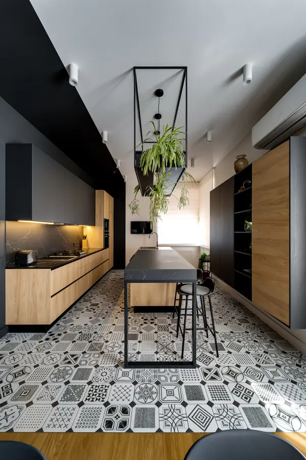 Кухня в КП "Ореховая роща"