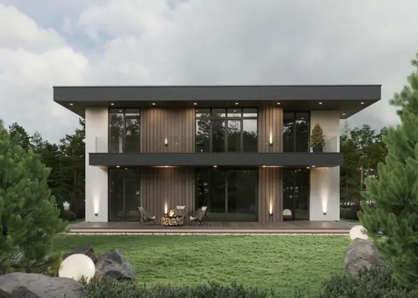 Архитектурный проект индивидуального жилого дома. Московская область, р-н Рамен