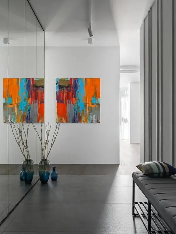 Квартира монохром