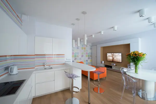 "Хромотерапия" - квартира в Москве