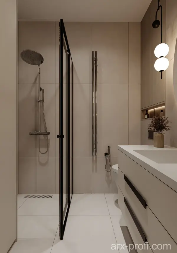 Проект интерьера квартиры 84 м2 в ЖК "Nagatino i-Land"