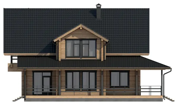 Дом из клееного бруса