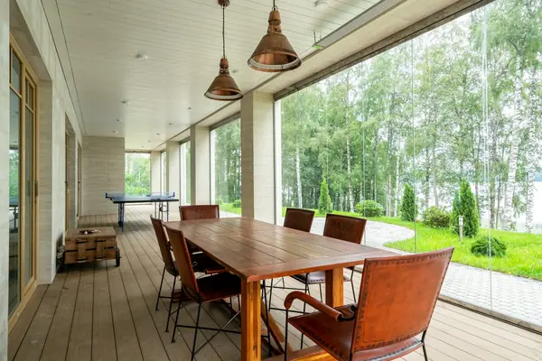 Цокольный этаж в загородном доме