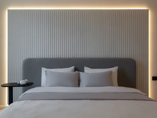 Графичный "Черно-белый" интерьер для студентки архитектурного ВУЗа