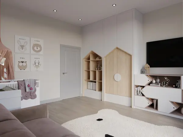 Современный проект квартиры 116 м² для семейной пары