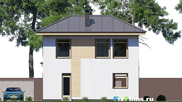Проект двухэтажного дома 9х12 м S146м2 F-17981