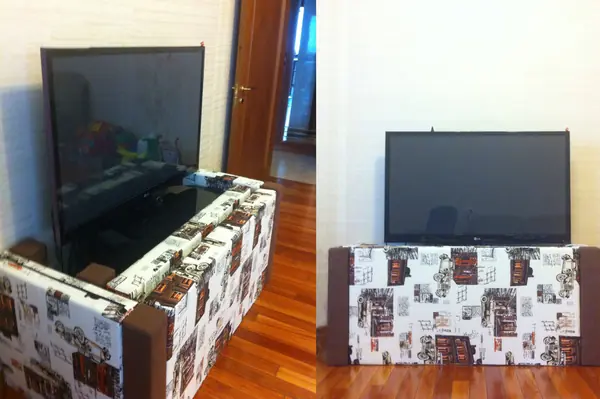 Защита телевизора и DVD от неугомонного любопытства младшей сестренки