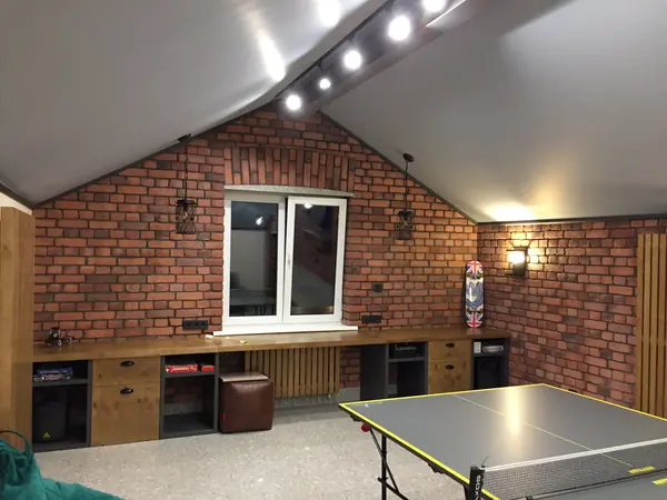 Мужское пространство (Лофт над гаражом)