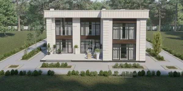 Проект дома с эксплуатируемой кровлей