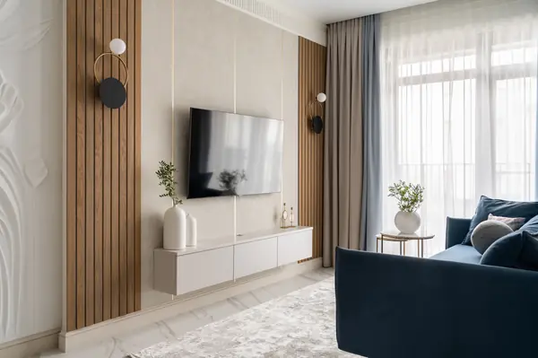 Полная меблировка квартиры в ЖК "Дом на Ярославской" дизайнер Елена Мархаюк